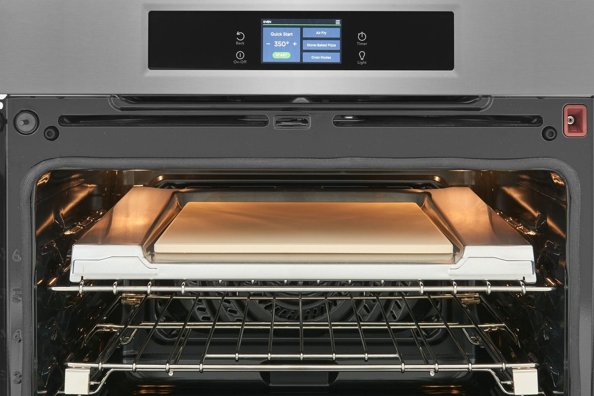 Frigidaire Professional Stainless Steel 30" Single Wall Oven with Stone-Baked Pizza Mode (5.3 Cu. Ft.) - PCWS3085AF