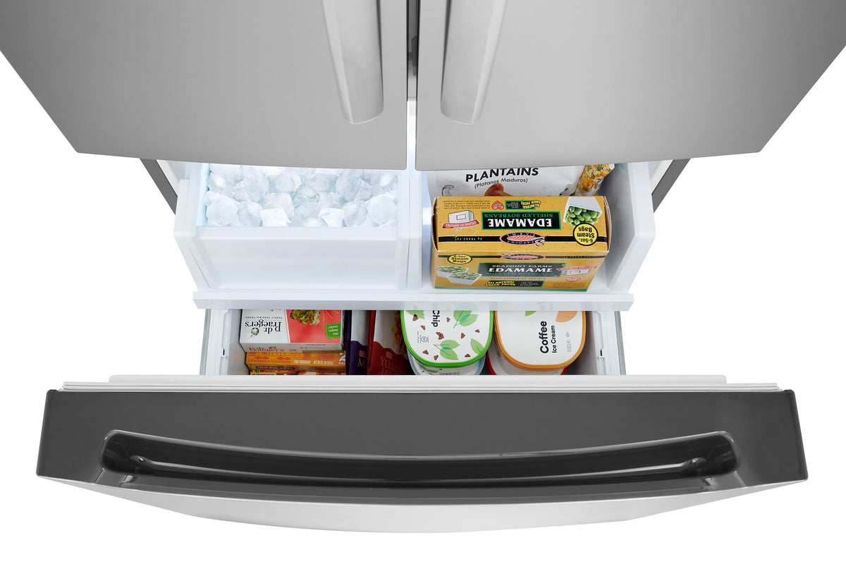 Frigidaire Gallery 30" 20 Cu. Ft. Smudge-Proof® Stainless Steel French Door Refrigerator - GRFN2023AF