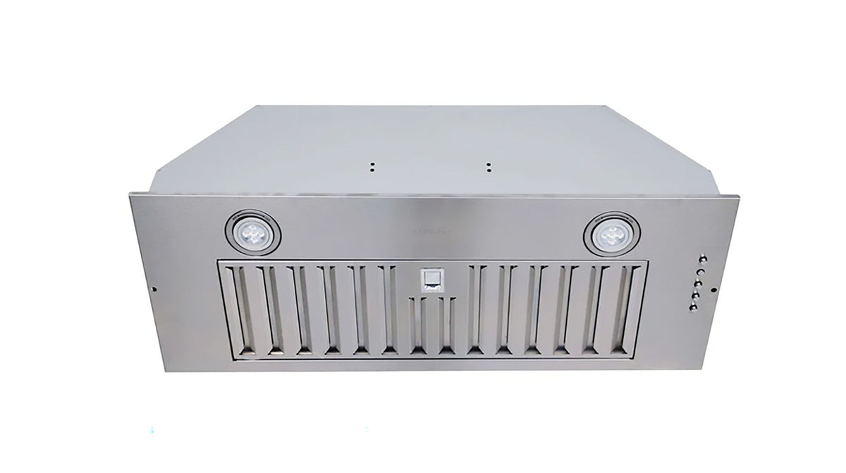 Hauslane Stainless Steel 30" 600 CFM Range Hood Insert - IN-R100SS-30