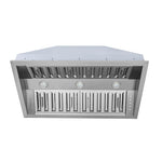 Hauslane Stainless Steel 40" 800 CFM Range Hood Insert - IN-R300SS-40