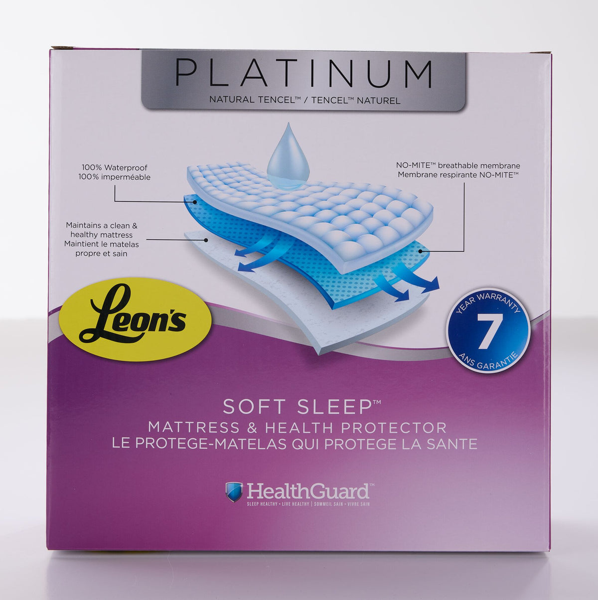 Platinum Twin XL Health Guard - Tencel