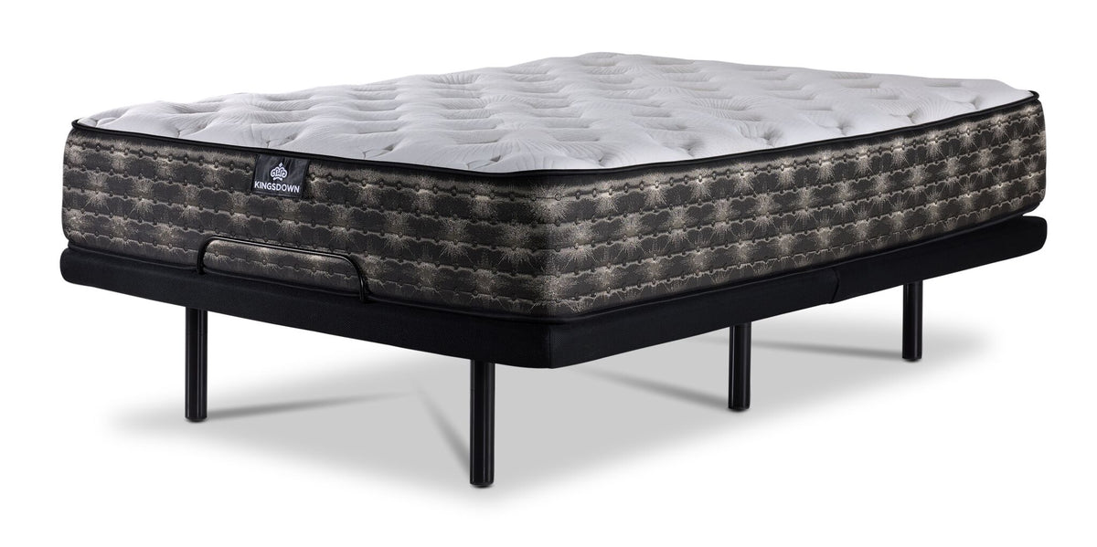 In Harmony - Kingsdown Concert Medium Tight Top Twin XL Mattress and L2 Motion Fit Adjustable Base