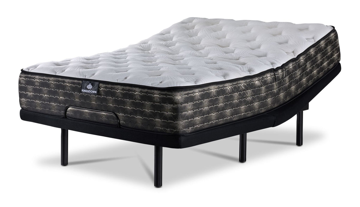 In Harmony - Kingsdown Concert Medium Tight Top Twin XL Mattress and L2 Motion Fit Adjustable Base