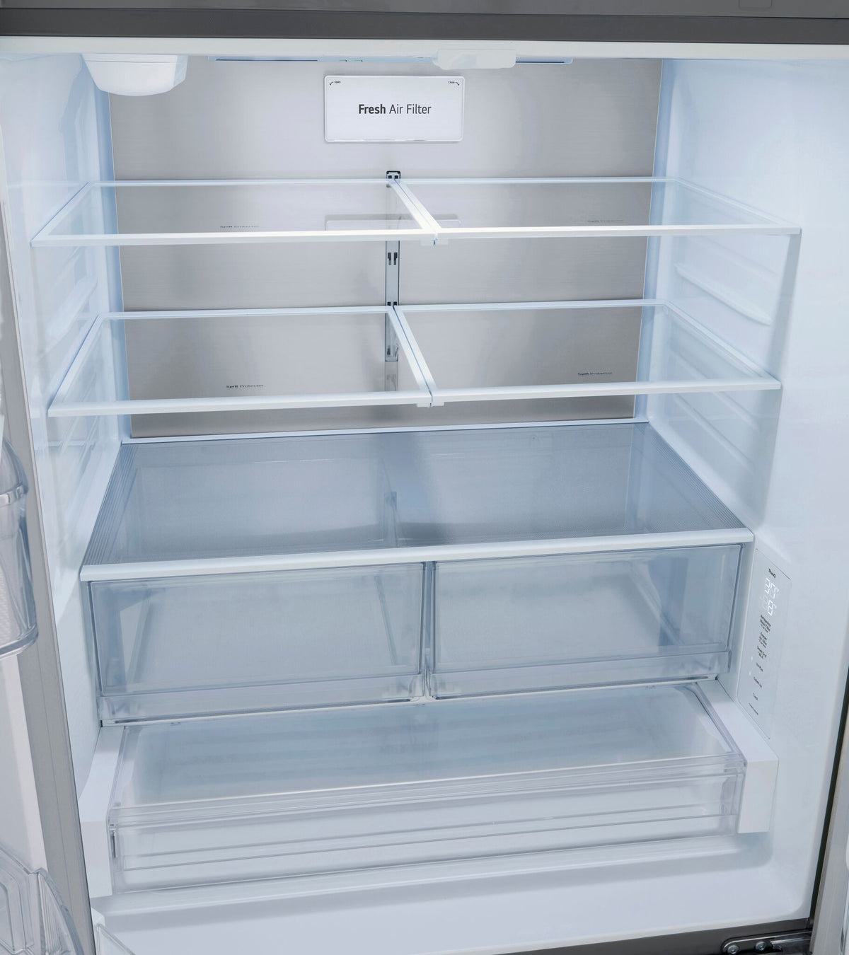 LG 36" 30.7 Cu. Ft. Smudge-Resistant Stainless Steel Smart French Door Refrigerator with Ice and Water Dispenser and Dual Ice Maker - LF31WSH63S
