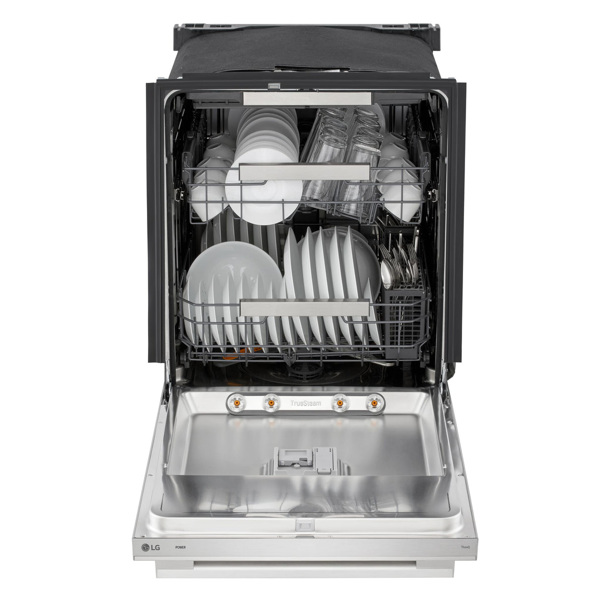 LG Stainless Steel 24" Top Control Dishwasher with TrueSteam® - LDNTH753S