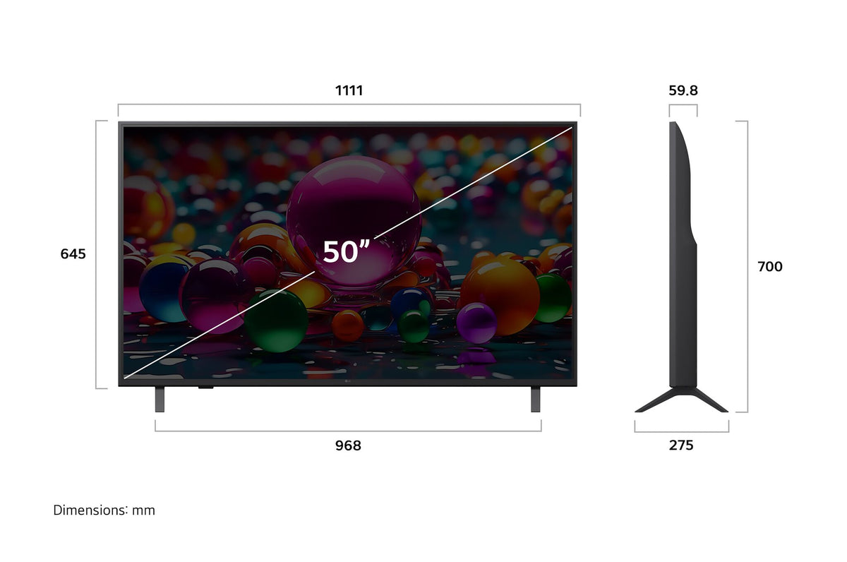 LG 50" 4K Smart UHD TV - 50UA7700PUB