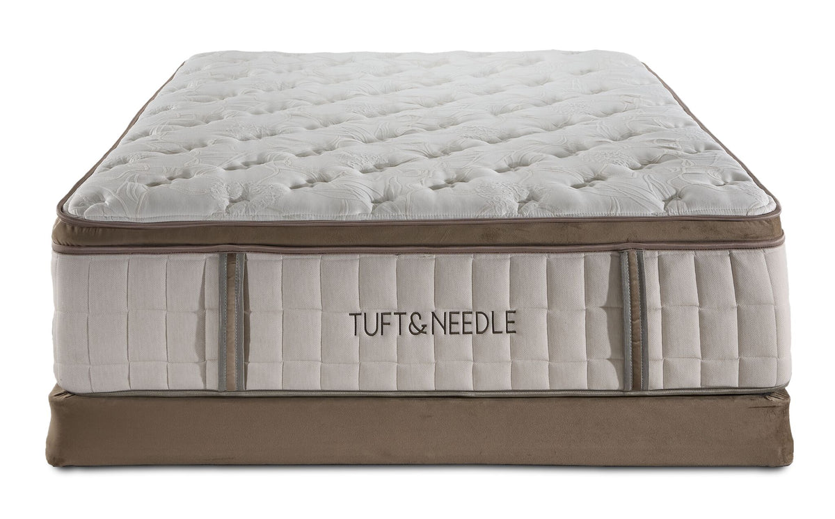 Tuft & Needle Notch Euro Top Medium Queen Mattress and Low Profile Boxspring Set