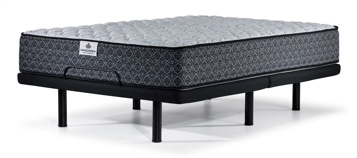 Kingsdown Oxford Firm Tight Top King Mattress and L2 Motion Pro Adjustable Base