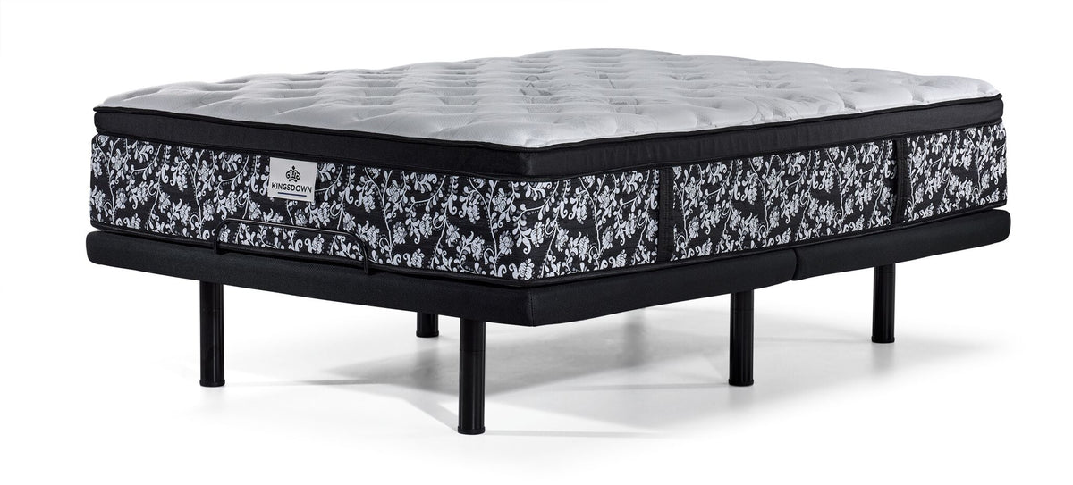 Kingsdown Regalia Queen Euro Top Firm Mattress and L2 Motion Pro Adjustable Base