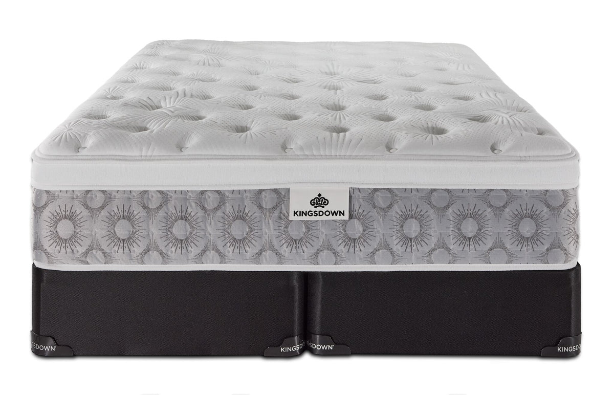 Kingsdown Rothwell Medium Euro Top King Mattress and Split Boxspring Set