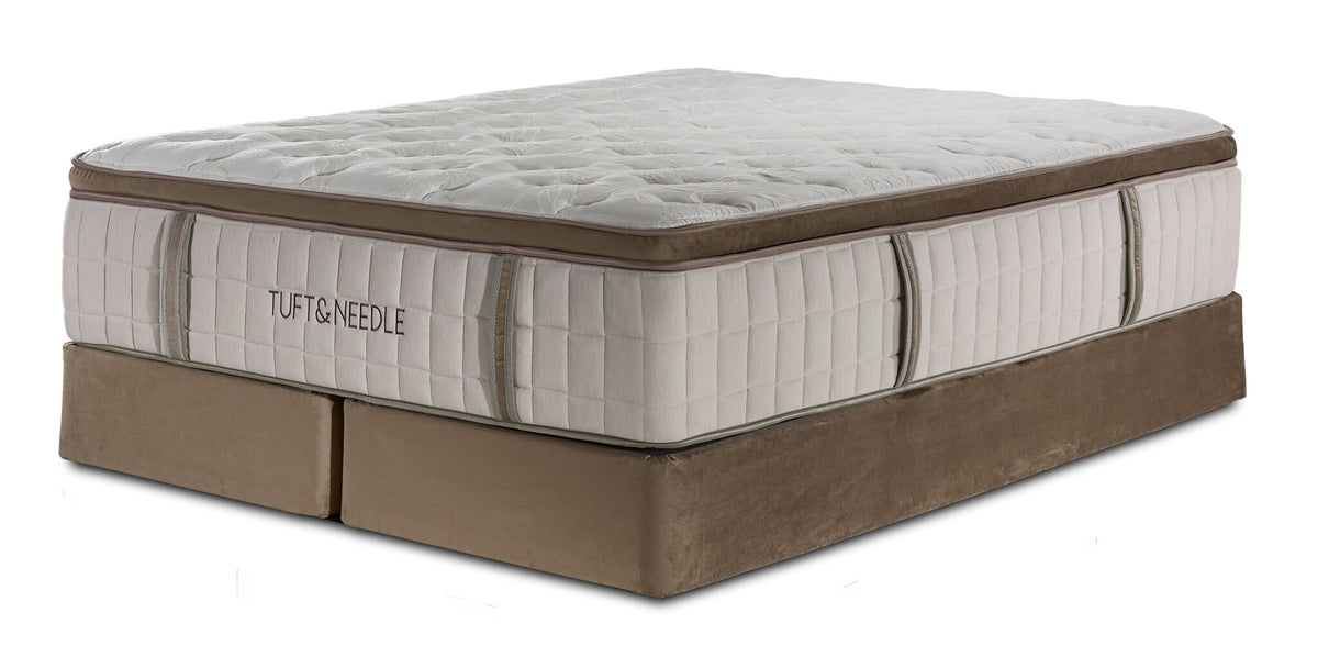 Tuft & Needle Stitch Super Pillow Top Plush Queen Mattress and Split Boxspring Set