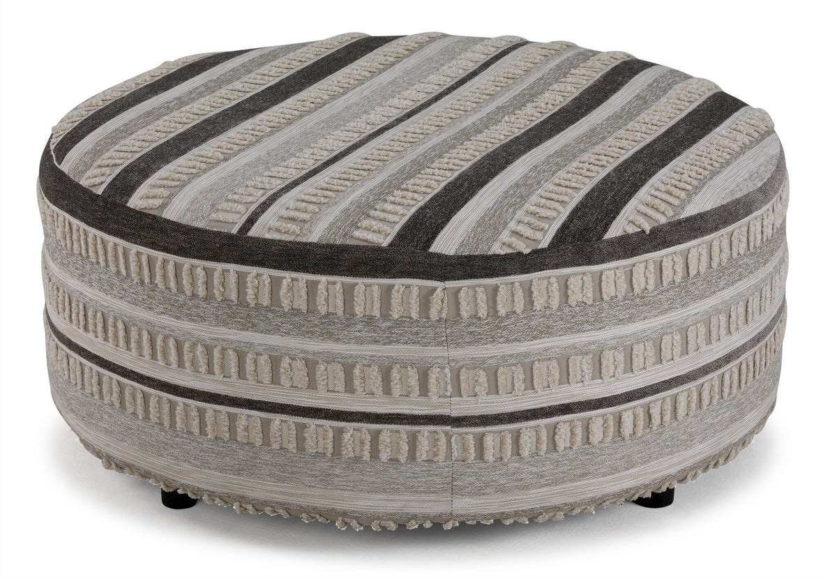 Sutton Cocktail Ottoman - Beige