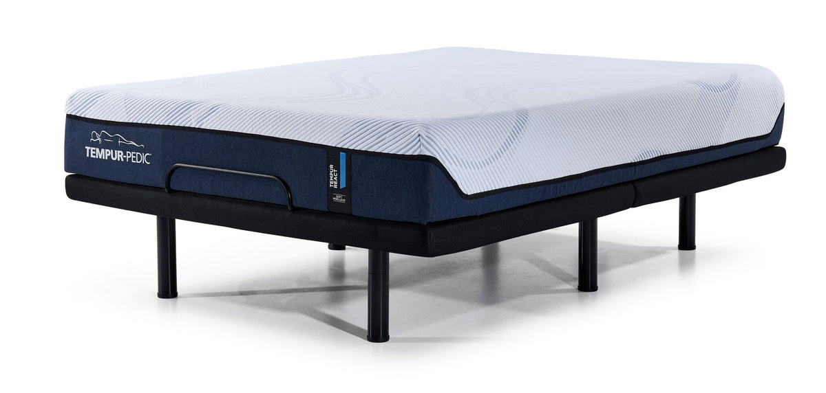 Tempur-Pedic React 2.0 Soft 11" Full Mattress and L2 Motion Pro Adjustable Base