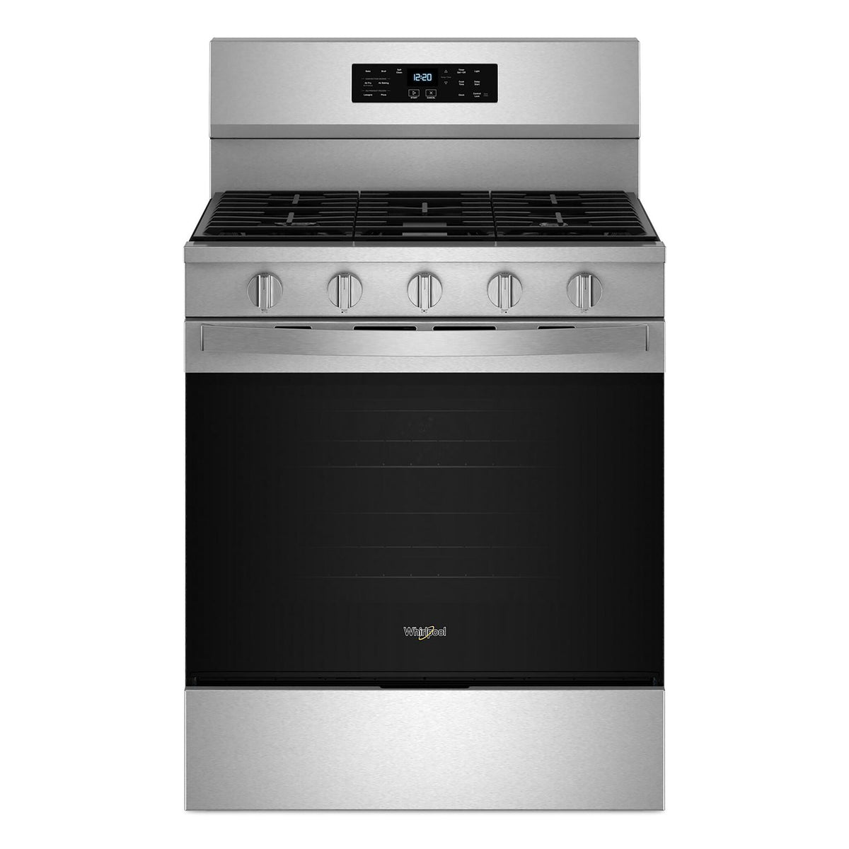 Whirlpool Fingerprint Resistant Stainless Steel Gas Freestanding Range (5 Cu.Ft.) - WFGS5030RZ