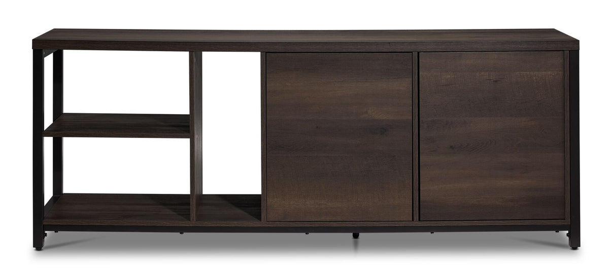 Wyden 65" Gaming TV Stand - Rustic Brown