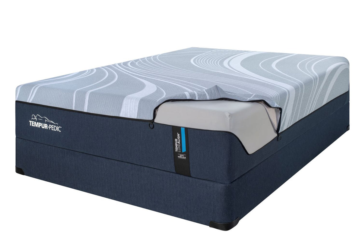 Tempur-Pedic LuxeAlign® 2.0 Soft 13" Twin XL Mattress and Boxspring Set