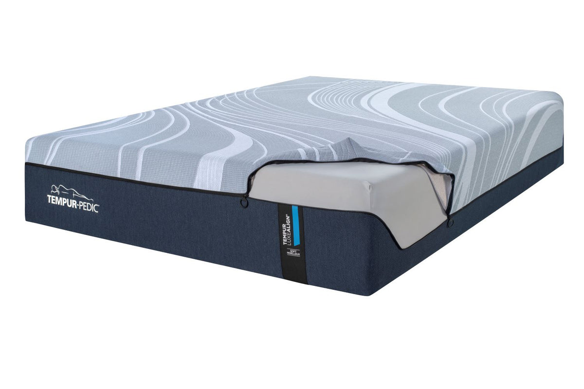 Tempur-Pedic LuxeAlign® 2.0 Soft 13" King Mattress and L2 Motion Pro Adjustable Base