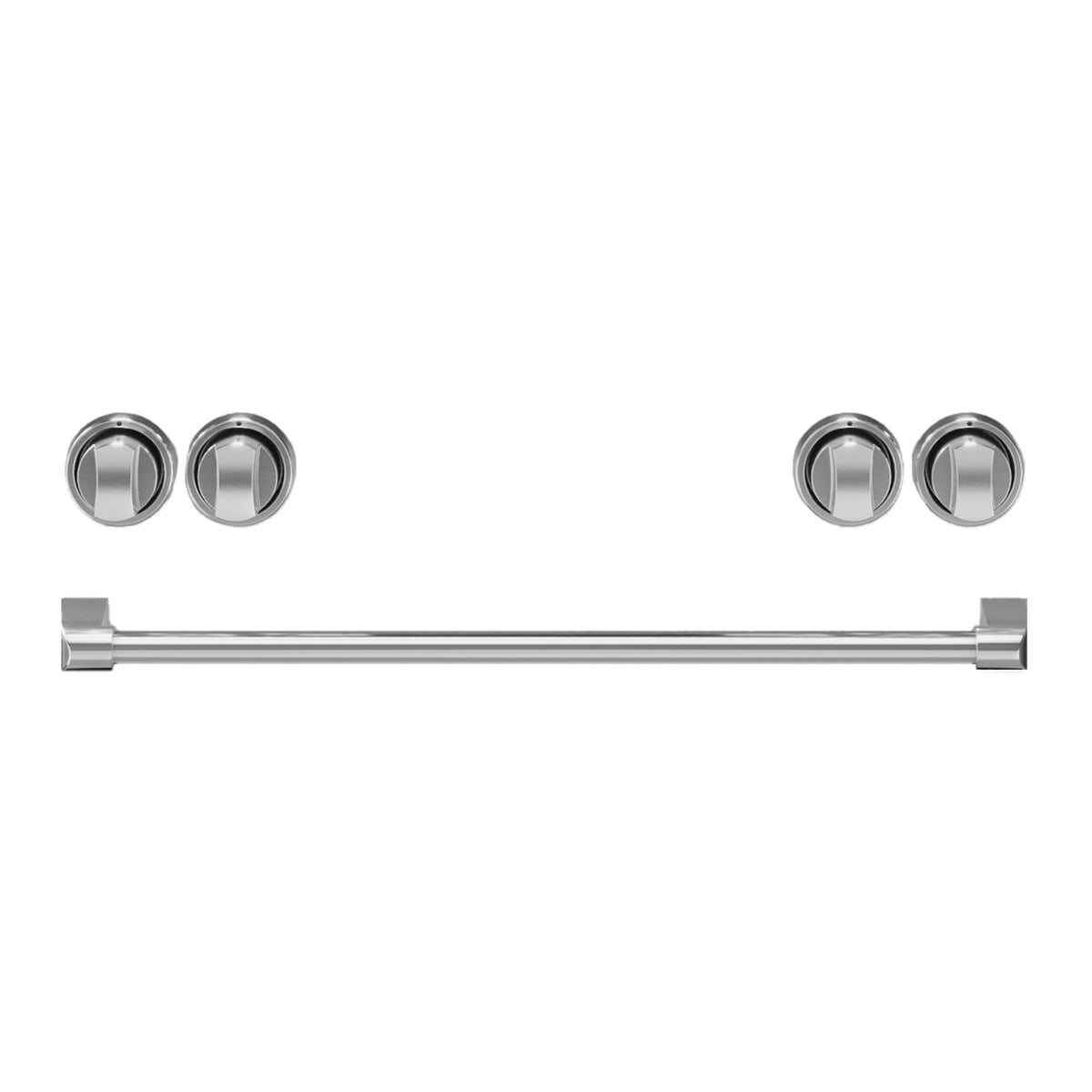 Thor Kitchen Stainless Steel Handle and Knob Kit for 30” Electric Range - CKA-RE30-SS