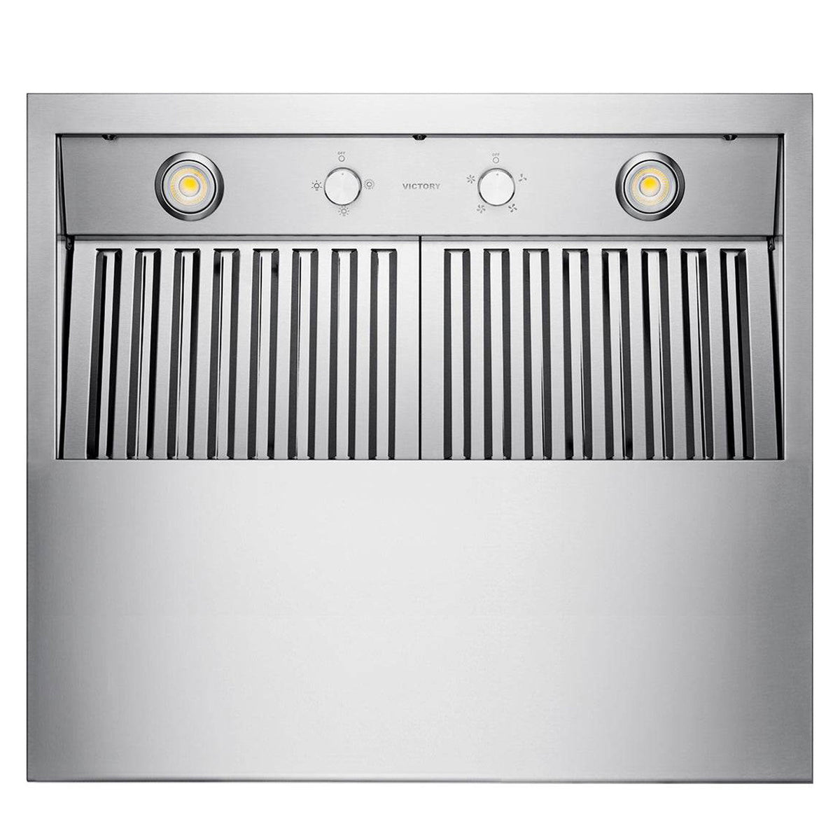 VICTORY Stainless Steel 36-Inch 1200 CFM Wall Mount Range Hood for Outdoor BBQ - Twister-BBQ-36