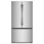 Whirlpool 36" 24 Cu. Ft. Fingerprint-Resistant Stainless Steel Counter Depth French Door Refrigerator - WRFC3036RZ