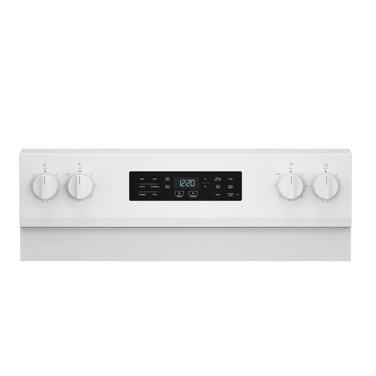 Whirlpool White Freestanding Electric Single Oven Convection Range (5.3 Cu. Ft.) - YWFES5730SW