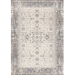 Chateau Charm 5'3" x 7'7" Elegant Classic Area Rug - Grey, Beige