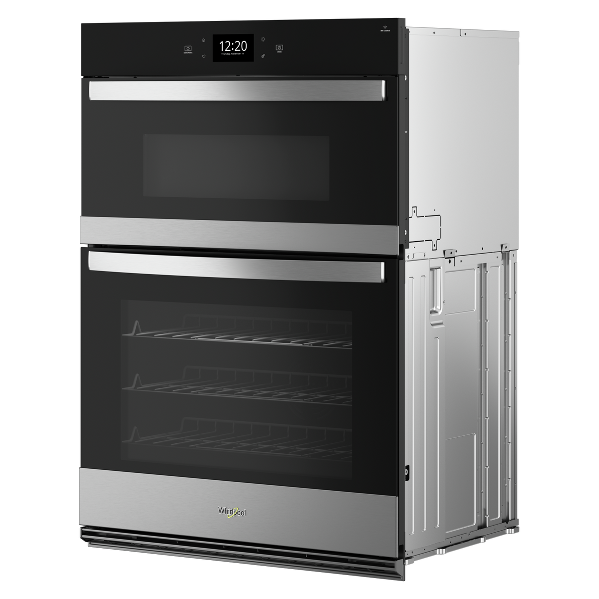 Whirlpool Fingerprint Resistant Stainless Steel Combi Wall Oven (6.4 Cu Ft) - WOEC7030PZ