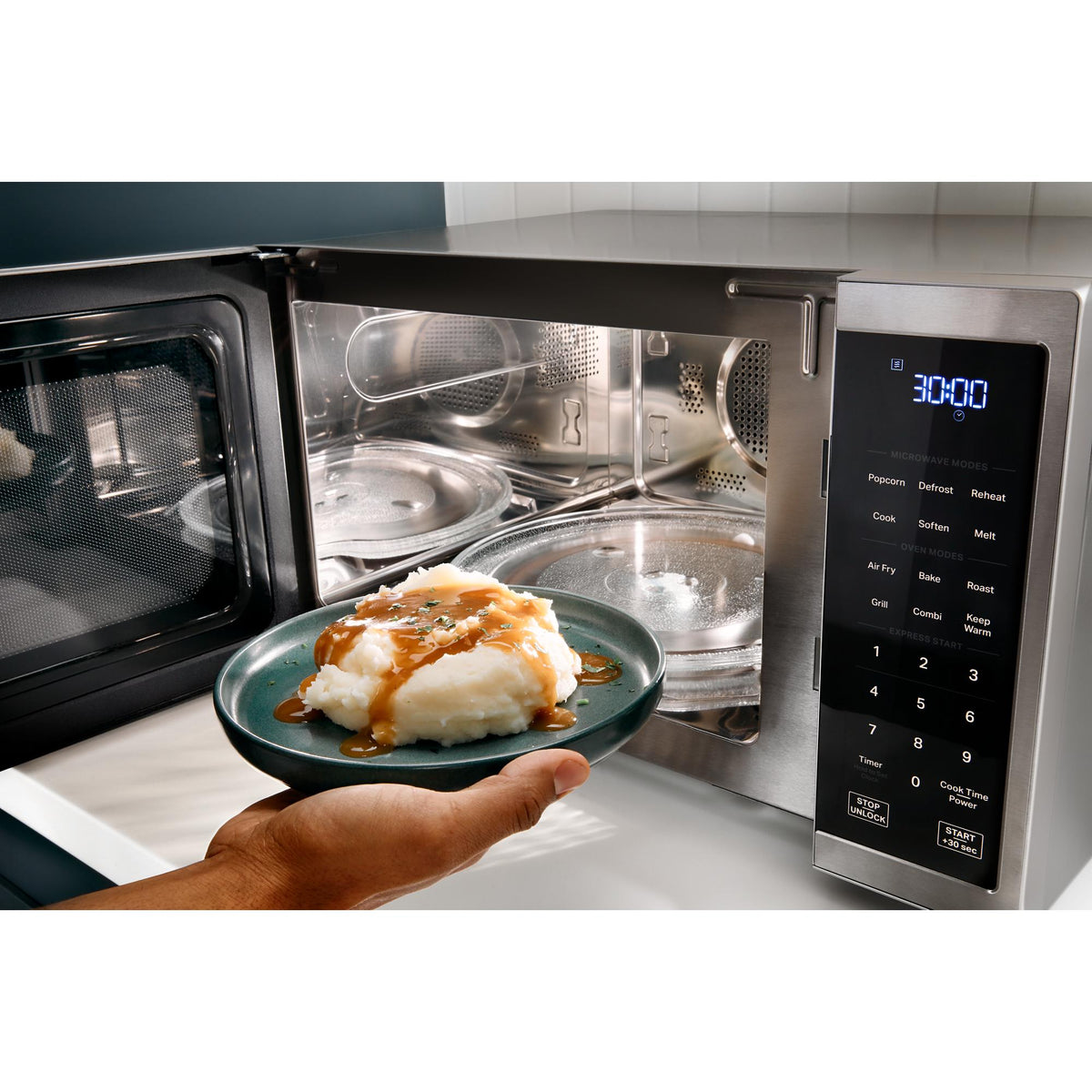 Whirlpool Stainless Steel Countertop Microwave (1 cu. ft.) - WMCS5522RS