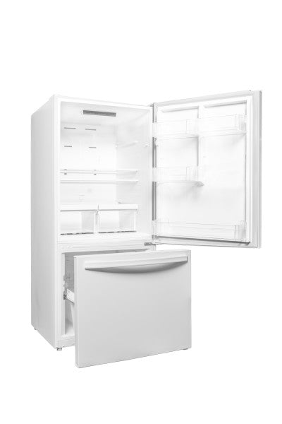 Danby 29.5" 18.7 Cu. Ft. White Bottom-Freezer Refrigerator - DBM187E1WDB