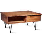 Milo 40" Lift Top Coffee Table - Natural