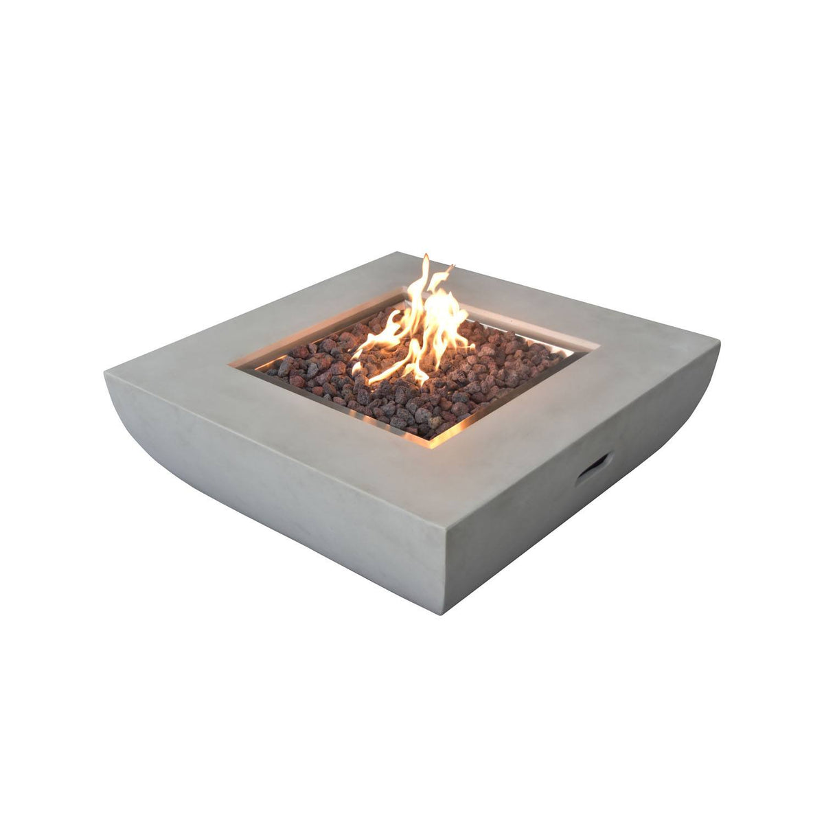 Agung Concrete Lava Stone Fire Table – Natural Gas
