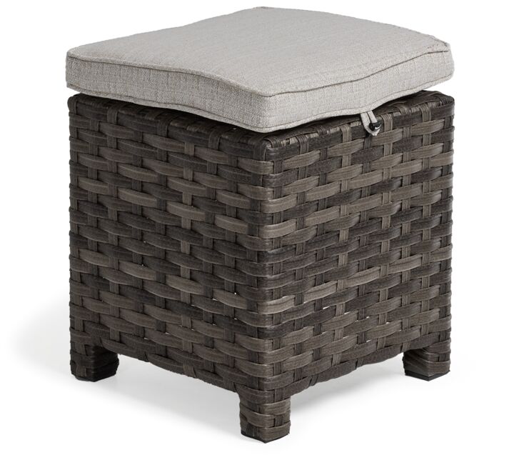 Acadia 6-Piece Banquette Outdoor Furniture - Grey, Beige