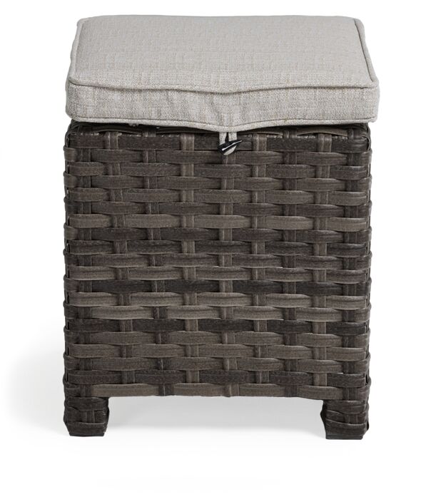 Acadia 6-Piece Banquette Outdoor Furniture - Grey, Beige