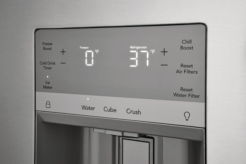 Frigidaire Gallery 36" 27.8 Cu. Ft. Stainless Steel French Door Refrigerator - GRFS2853AF