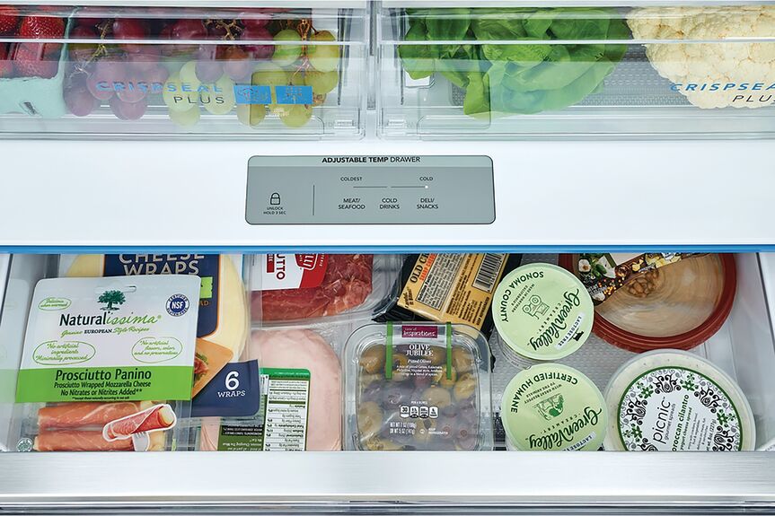 Frigidaire Gallery 36" 27.8 Cu. Ft. Stainless Steel French Door Refrigerator - GRFS2853AF