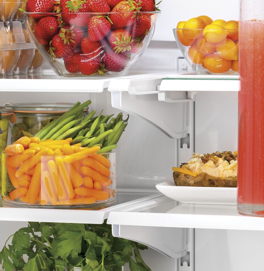 GE 33" 18.6 Cu. Ft. Fingerprint Resistant Counter-Depth French Door Refrigerator - GWE19JYLFS
