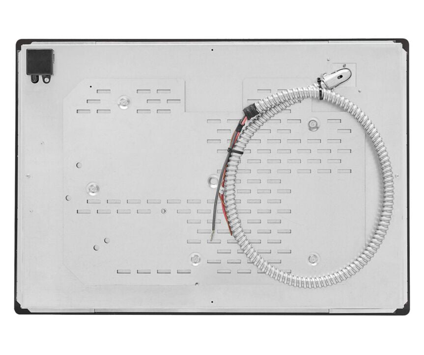 KitchenAid Black 30" Electric Cooktop with 5 Elements and Touch-Activated Controls - KCES950KBL