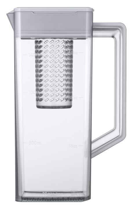 Samsung BESPOKE 36" 28.8 Cu. Ft. Stainless Steel 4-Door French Door Refrigerator with Beverage Center - RF29BB8600QLAA