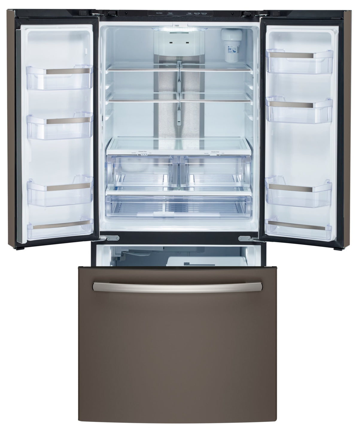 GE Profile Slate French Door Refrigerator (24.8 Cu. Ft.) - PNE25NMLKES