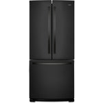Whirlpool 29.5" 20 Cu. Ft. Black French Door Refrigerator - WRF560SMHB