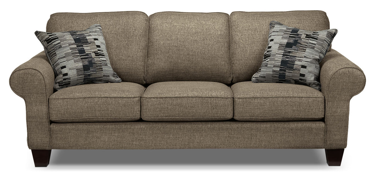 Drake Sofa and Chair Set - Mercury