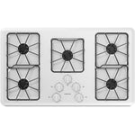 Amana White 36" Gas Cooktop - AGC6356KFW