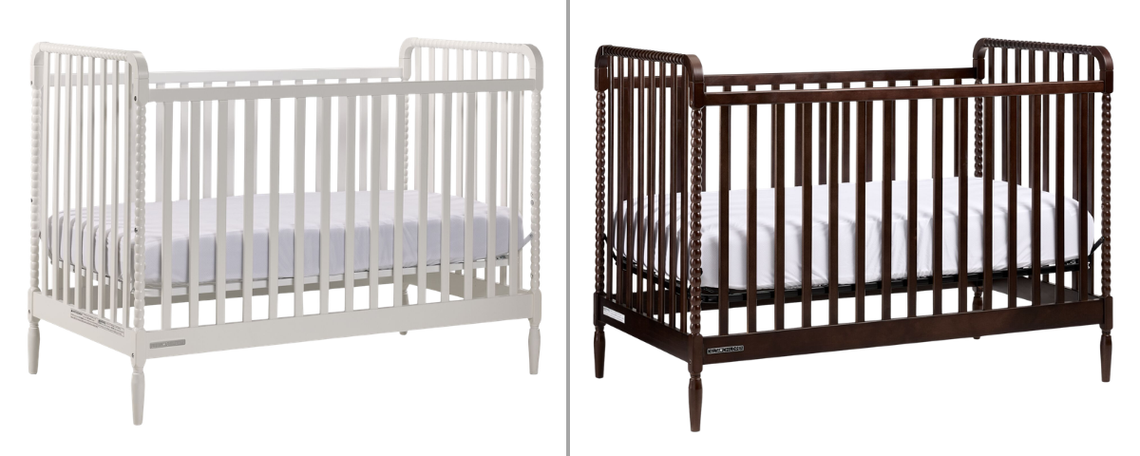 Delta Children Grace Walnut Espresso & White