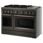 KitchenAid Black Ore Slide-In Range (6 cu. ft.) - KFDD948SBE