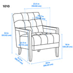 Archam Accent Chair - Blue