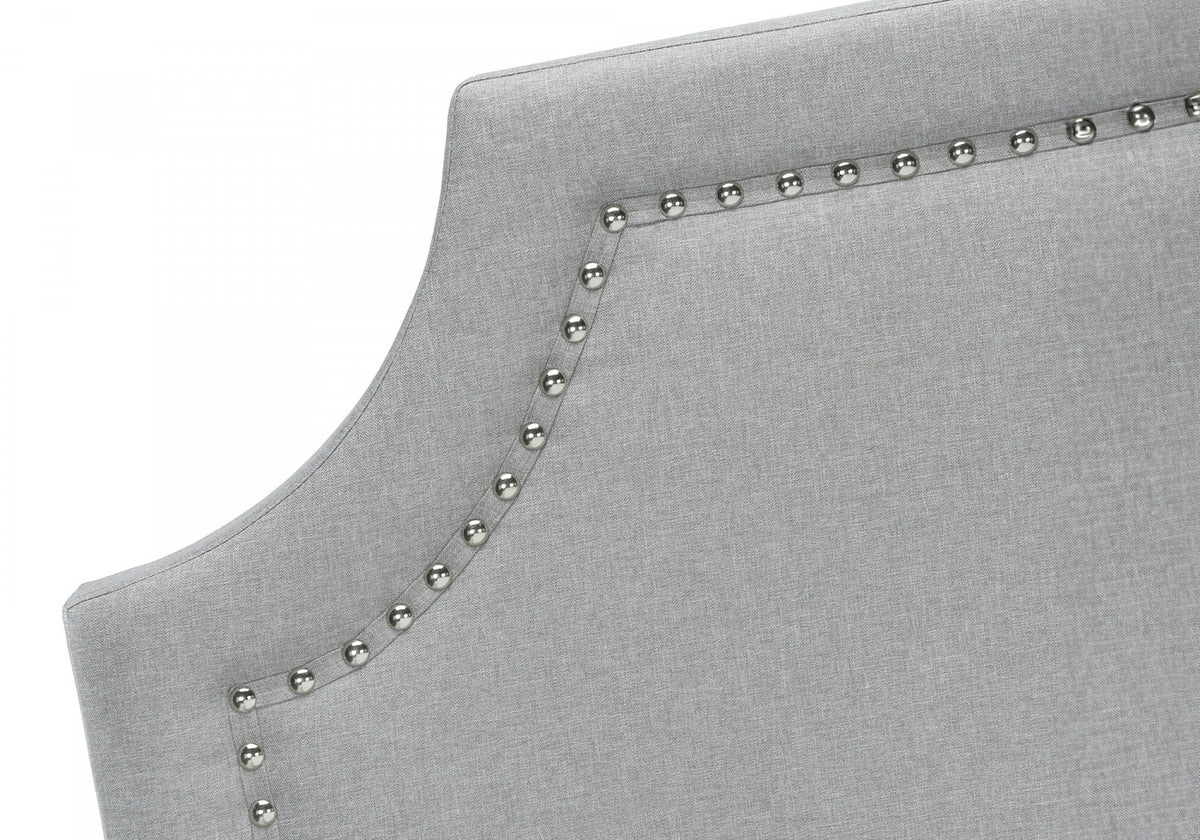 Vivian Queen Bed - Grey