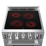 Forno Loiano 24" Stainless Steel Freestanding Electric Range (2.3 Cu. Ft.) - FFSEL6099-24