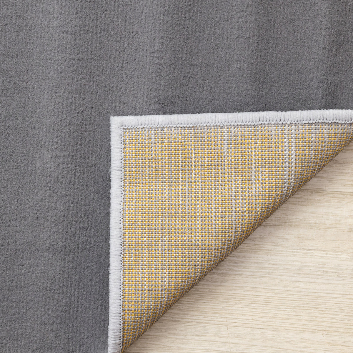 Functional Contemporary Area Rug - 8' X 11' - Grey