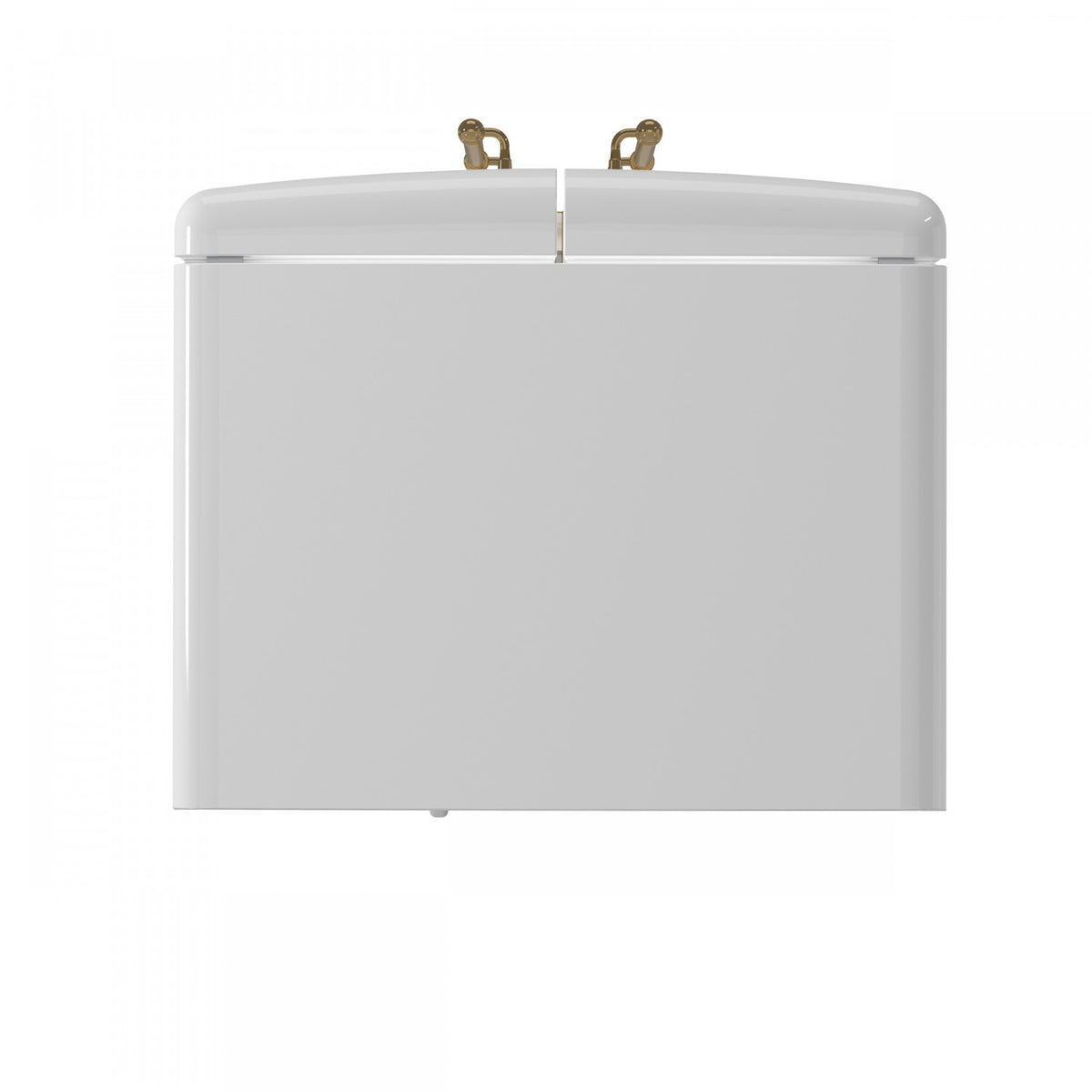 Forno Luigi 33" 18 Cu.Ft. White French Door Refrigerator - FFFFD1791-33WHT