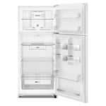 Whirlpool 28.5" 16.0 Cu. Ft. White Top Freezer Refrigerator – WRTX3316TW